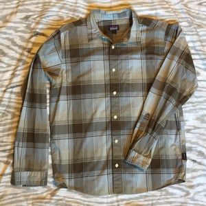 Men’s Patagonia LS Organic Cotton Shirt Size M